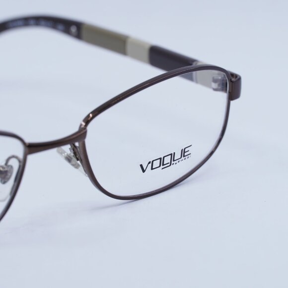 🕶️ New Vogue VO3976 934 Eyeglasses - Brown Multicolor Frame - Picture 6 of 8